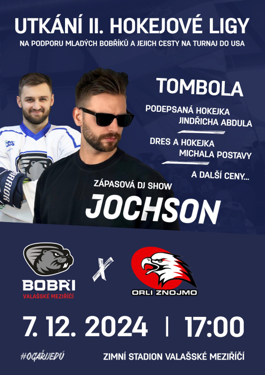 Bobry čeká speciální zápas se Znojmem. DJ show na stadionu i tombola o hokejové ceny