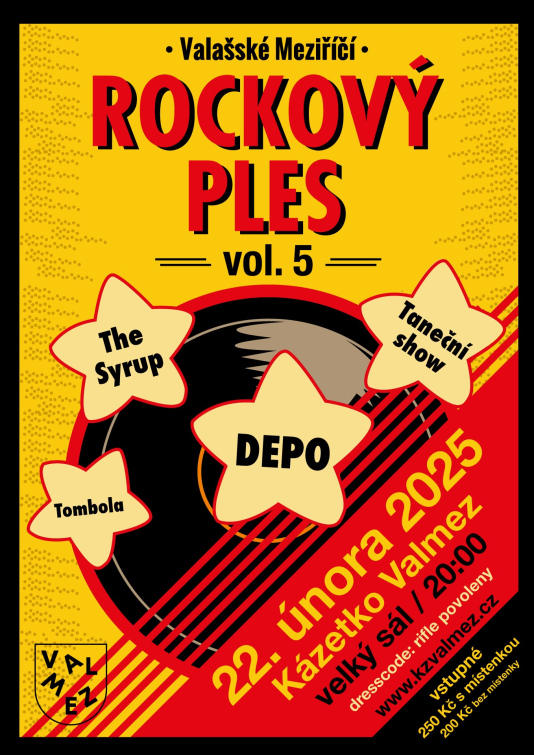 Rockový ples vol. 5 ve ValMezu se pomalu blíží