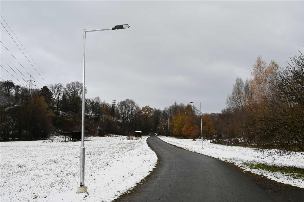 Nové veřejné osvětlení na Juřince