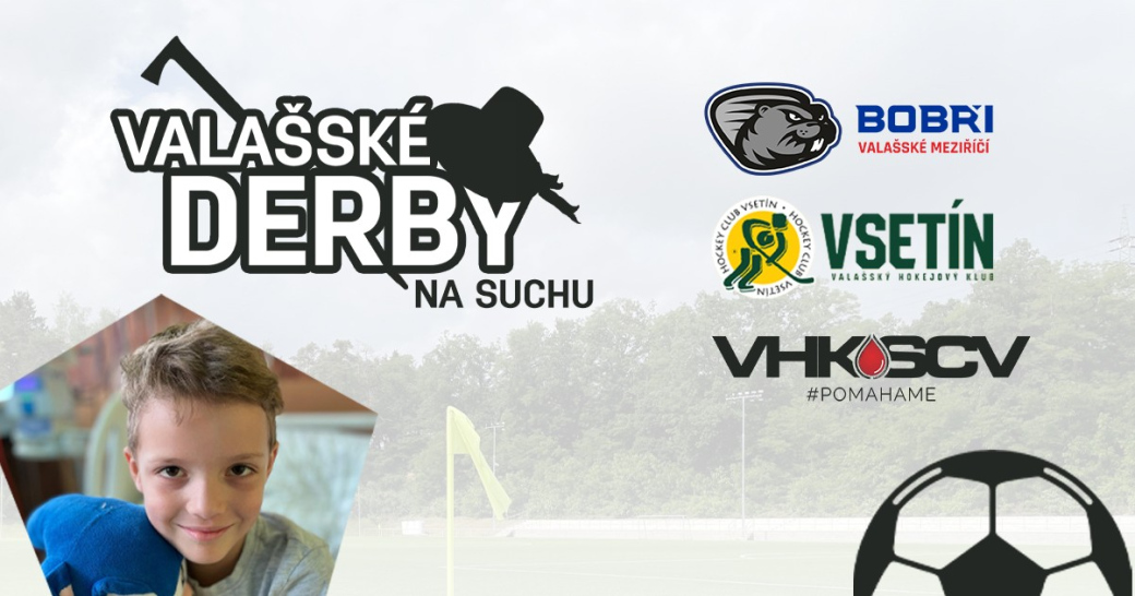 Bobři a VHK Vsetín společně pomůžou dobré věci. Čeká je valašské derby na suchu, výtěžek půjde na pomoc Radimkovi Hníkovi