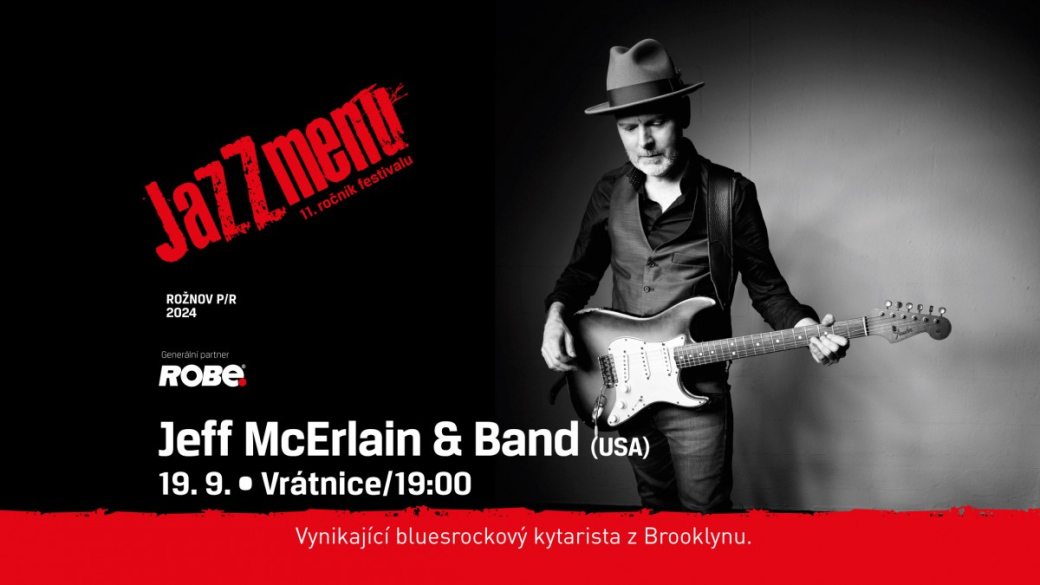 Vrátnice: Jeff McErlain & Band (USA)