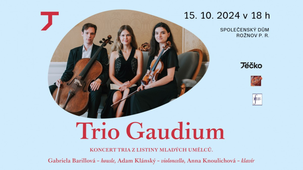 Společenský dům Rožnov: Trio Gaudium 