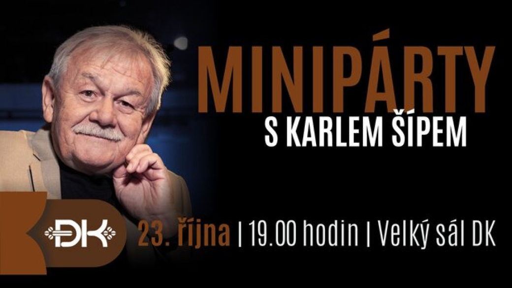 Večer plný humoru přinese talkshow Minipárty s Karlem Šípem