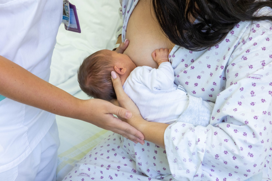 Vsetínská nemocnice se připojila ke Světovému dni kojení