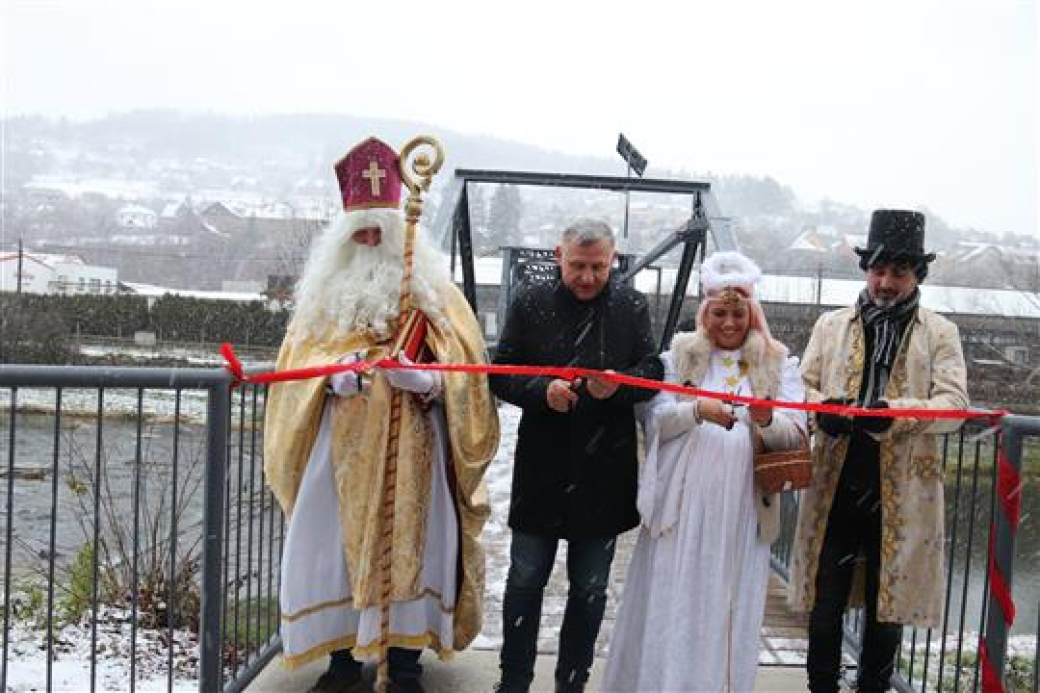 Lávka u Kablovky je zrekonstruována