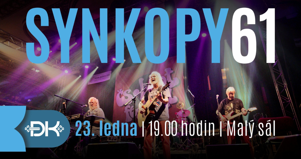 Synkopy 61 na Vsetíně! Koncert legendy přinese nostalgii i rockovou energii