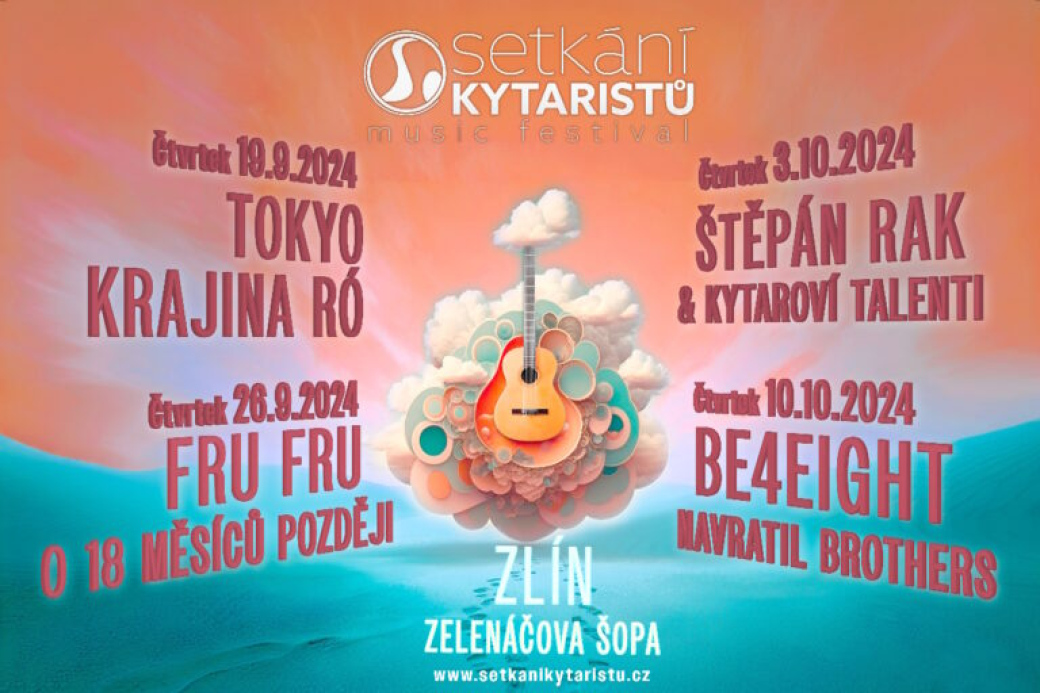 Začalo 34. Setkání kytaristů, letos v podobě čtyř festivalových čtvrtků