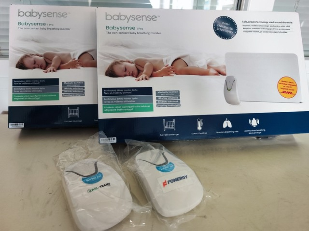 Novorozenecké oddělení v Uherskohradišťské nemocnici obdrželo nové monitory dechu
