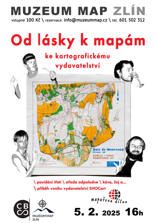 Mapařova dílna odhalí lásku k mapám