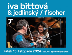 Unikátní spojení muzikantů a žánrů ve „Spoláku“. Iva Bittová a duo Jedlinský / Fischer