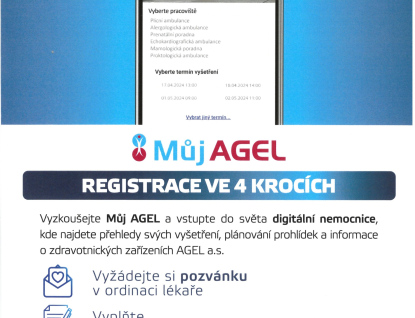 Pacienti se díky aplikaci Můj AGEL mohou objednávat on-line na vyšetření