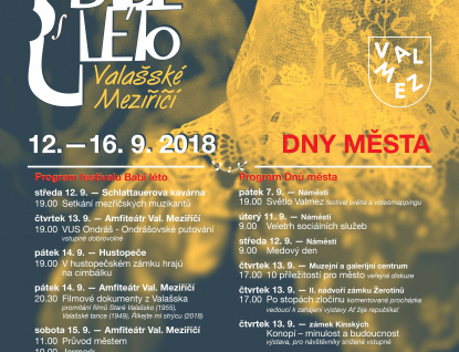 Ve ValMezu začíná Mezinárodní folklorní  festival Babí léto 2018