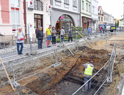 Náměstí v Meziříčí vydalo archeologický skvost