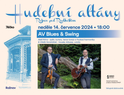 AV Blues & Swing se představí v hudebním altánu
