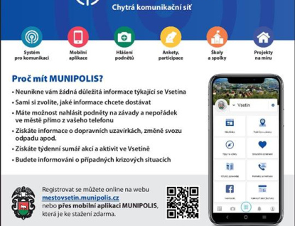 Zaregistrujte si Munipolis a neuniknou vám důležité informace