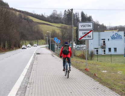 Cyklostezka Rokytenka se rozrostla, Vsetín staví i další úseky