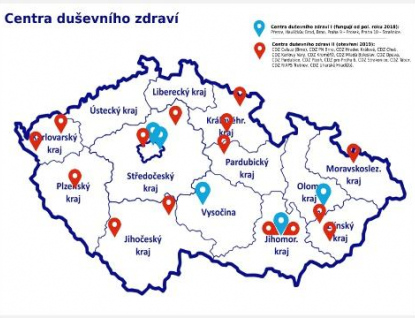 Vznikne 15 nových Center duševního zdraví, budou i v Kroměříži a v Hradišti