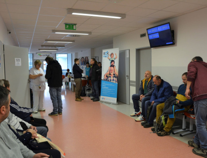 Muži proti rakovině: Na urologii Uherskohradišťské nemocnice vyšetřili  přes stovku zájemců