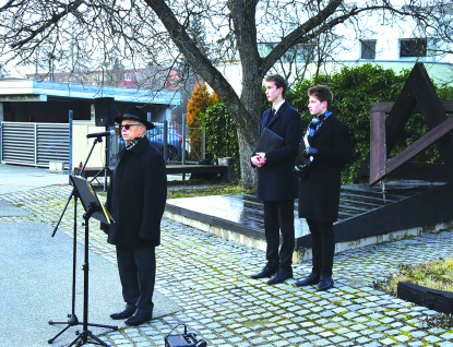 Valašské Meziříčí si připomnělo památku obětí holocaustu