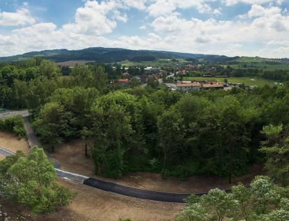 Stavba cyklostezky do Hrachovce  finišuje 