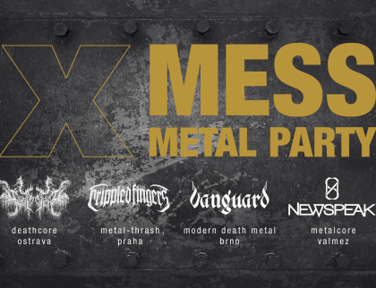 Vánoční nářez v M-klubu: X-MESS Metal Party