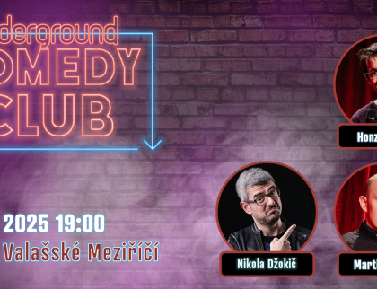 M-klub připravuje: Stand-up s Underground Comedy CLU