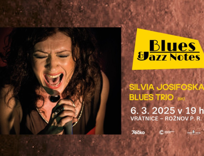 Silvia Josifoska Blues Trio. Koncert z cyklu Blues &amp; Jazz Notes.