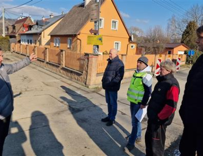 Město Vsetín opraví Na Lapači další komunikaci a vybuduje kanalizaci